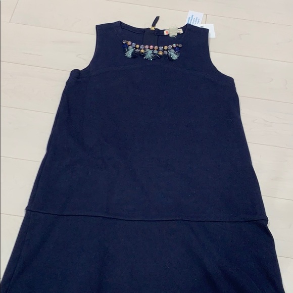 NWT Crewcuts embellished collar dress -size 8 - Picture 2 of 6